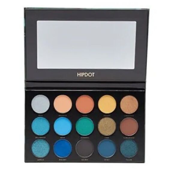 NWB Hipdot Cosmetics Cenote Pressed Eyeshadow Palette - Picture 3 of 9